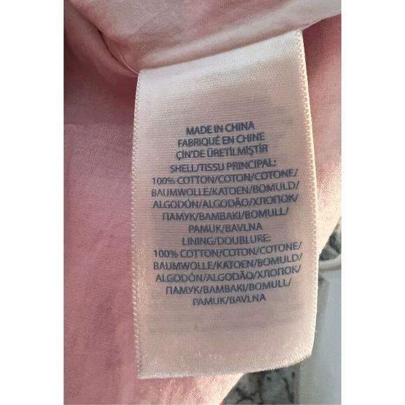 Ralph Lauren Toddler 24Mo Dress & Bloomers Set Pink White Stripe Preppy Coastal - Picture 11 of 11